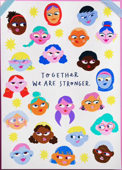 Affiche Together we are stronger